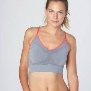 Knixwear Pink and Gray Longevity Bra - Small
